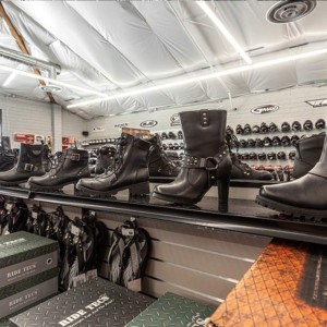 Boots and shoes for male and female bikers