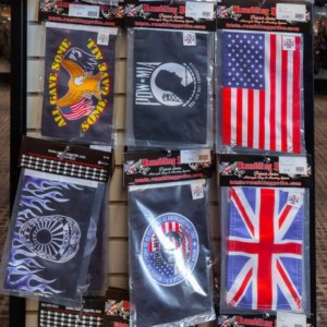 Motorcycle flags